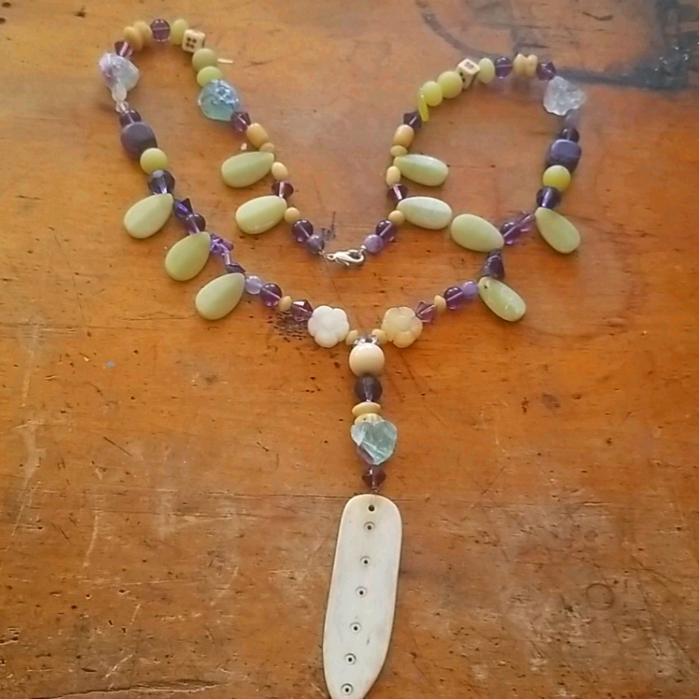 Beautiful artist handcrafted necklace